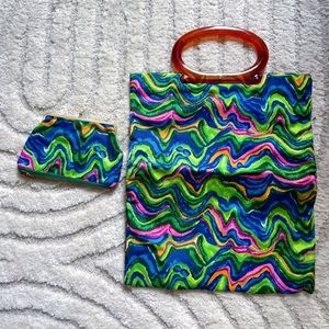1970s Vintage Purse set